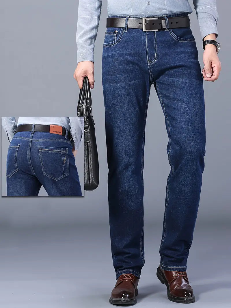 Men's Business Straight Jeans