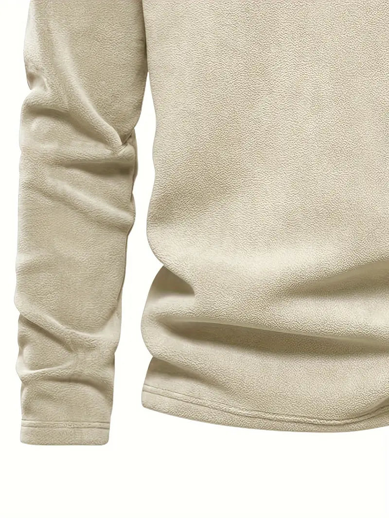 Men's Fleece-Lined Half-Zip