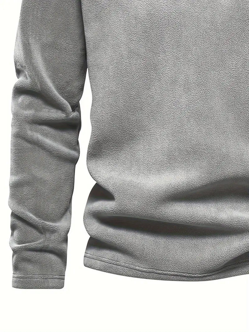 Men's Fleece-Lined Half-Zip