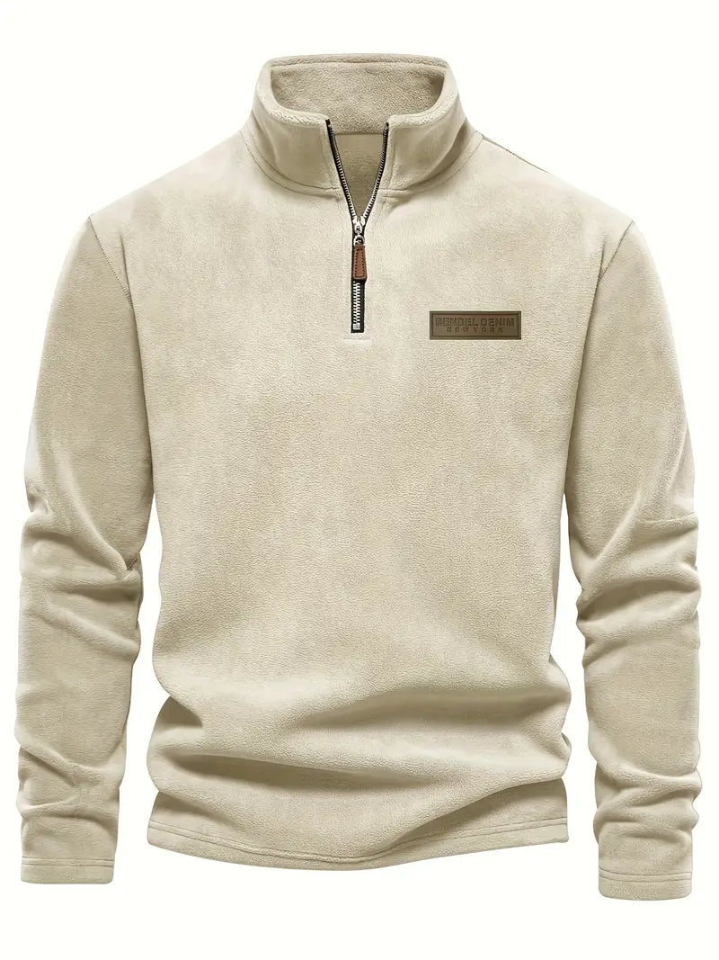 Men's Fleece-Lined Half-Zip