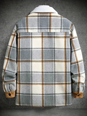 Men'S Casual Plaid Shirt