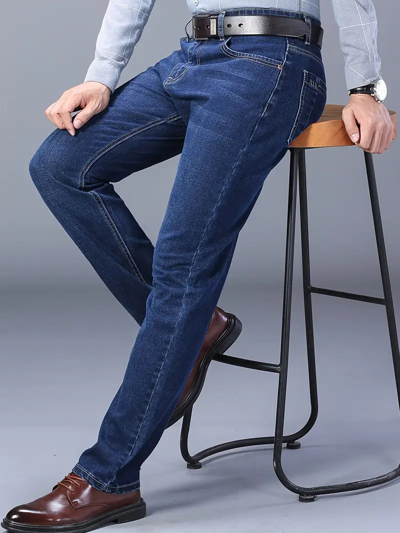 Men's Business Straight Jeans