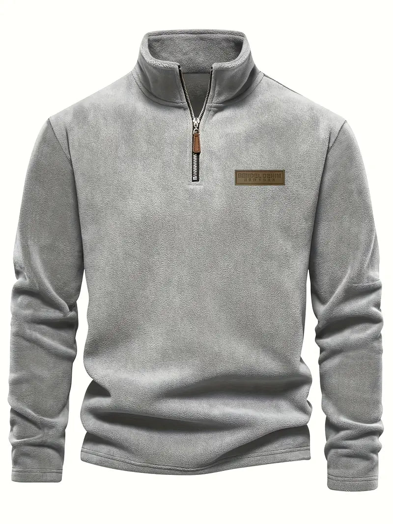 Men's Fleece-Lined Half-Zip