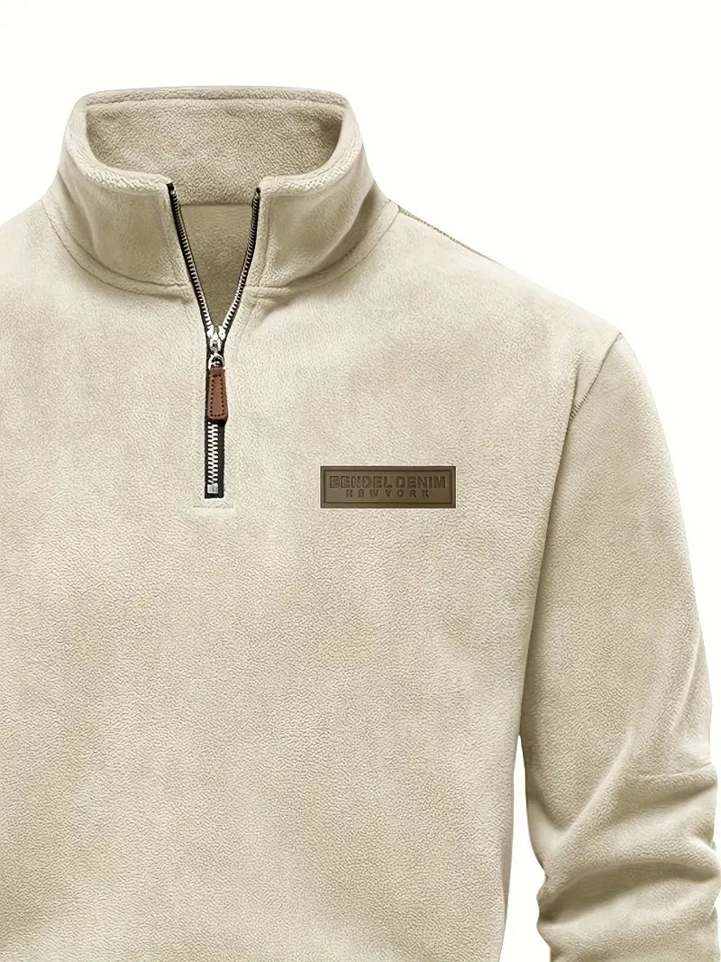 Men's Fleece-Lined Half-Zip