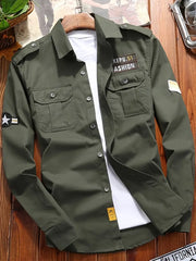 Men's Cotton Military Style