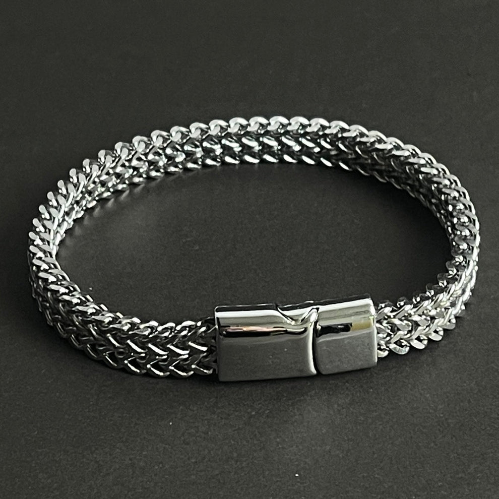 Silver Foxtail  Bracelet