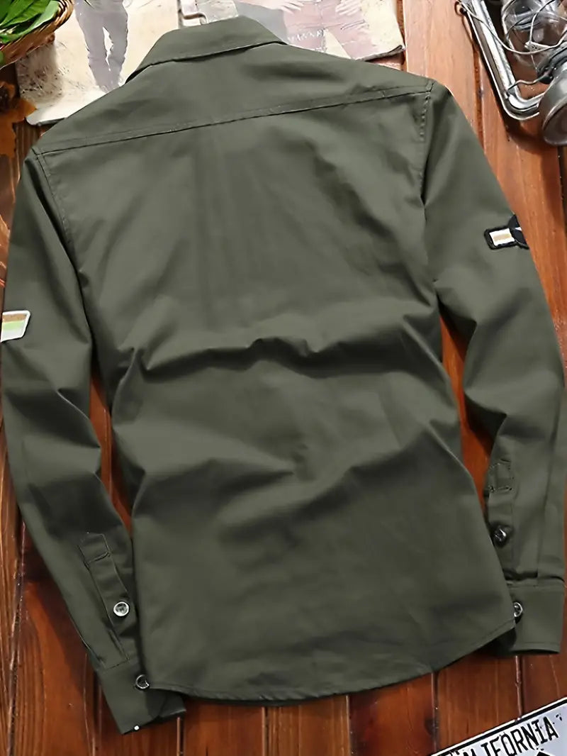 Men's Cotton Military Style